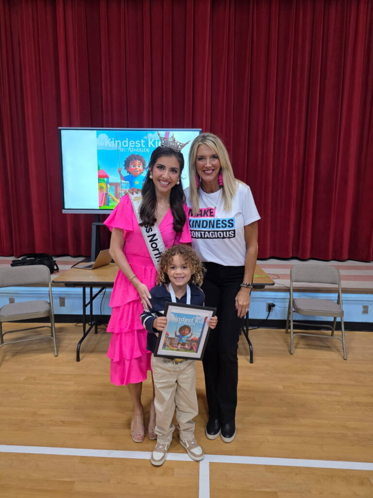 "Easton's Big Heart." Miss North Carolina nominated him and Miss Carrie who presented the assembly.